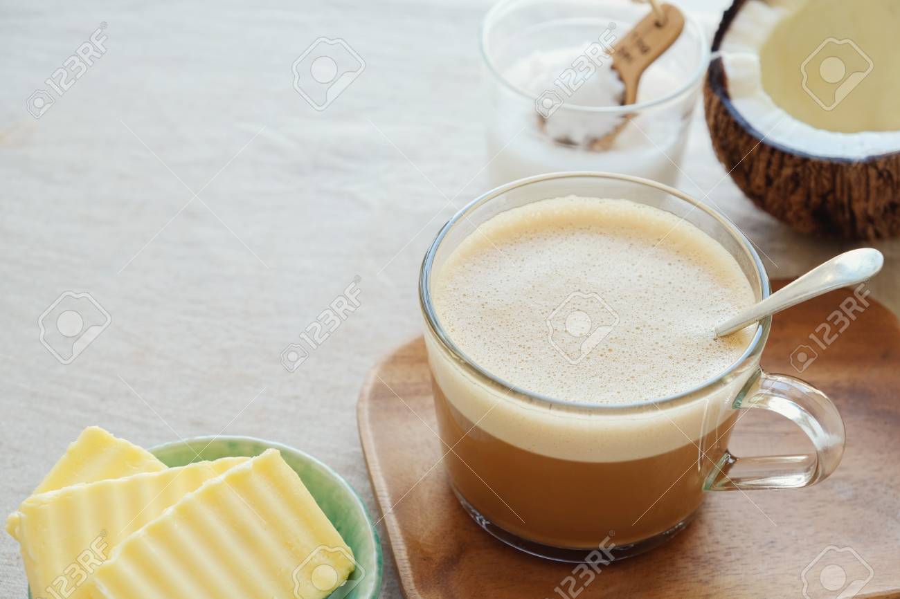 caffè perdita di peso olio di cocco