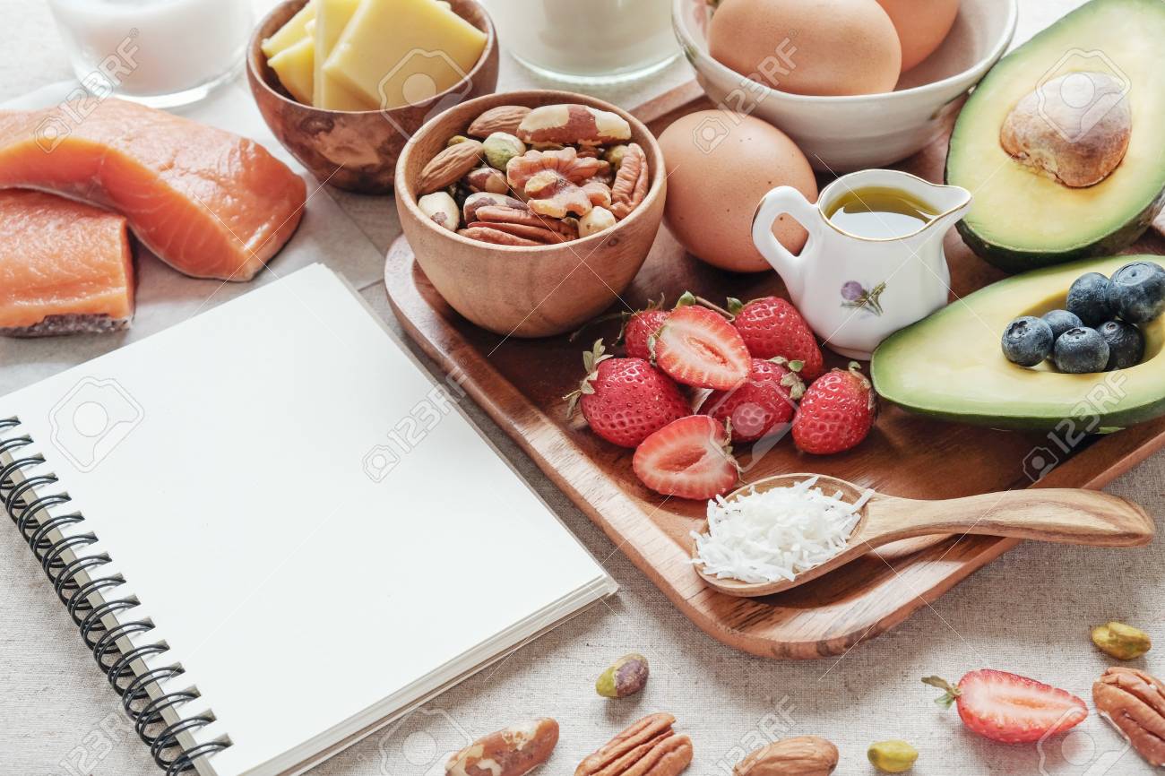 Kohlenhydratarme und fettreiche Ernährung