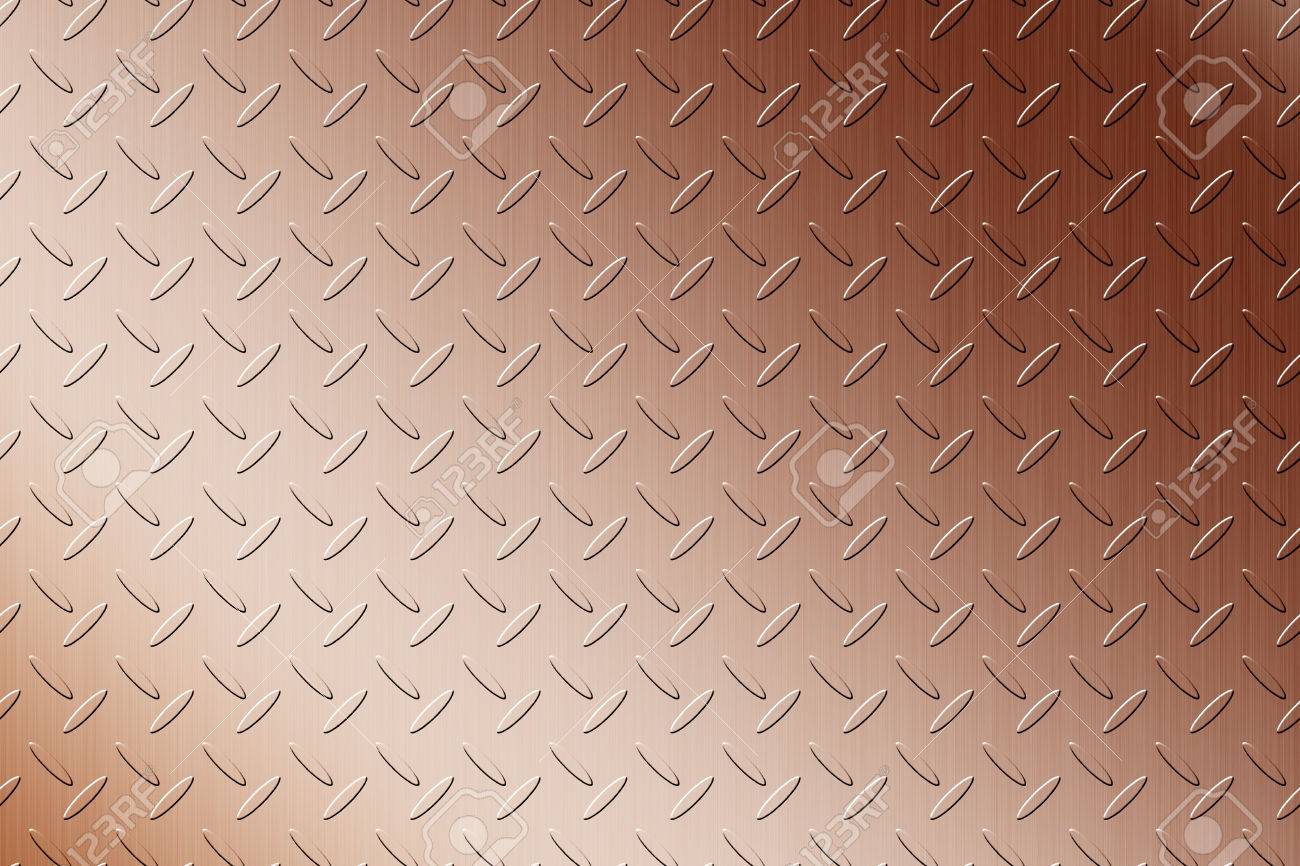 銅ダイヤモンド板の背景 の写真素材 画像素材 Image