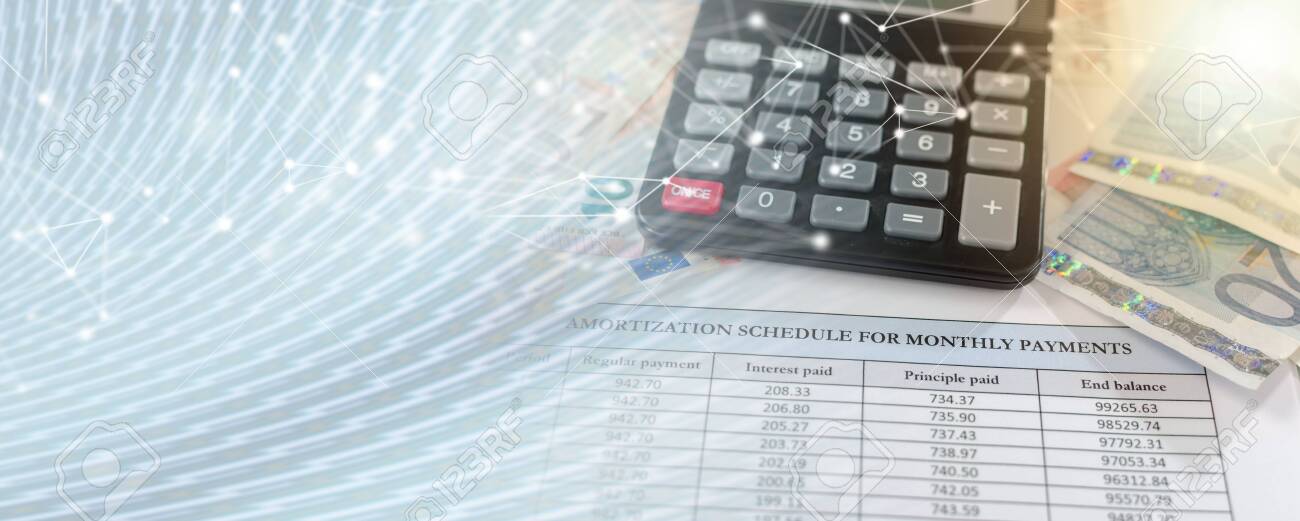 banknotes calculator and amortization schedule multiple exposure equipment amortization calculator