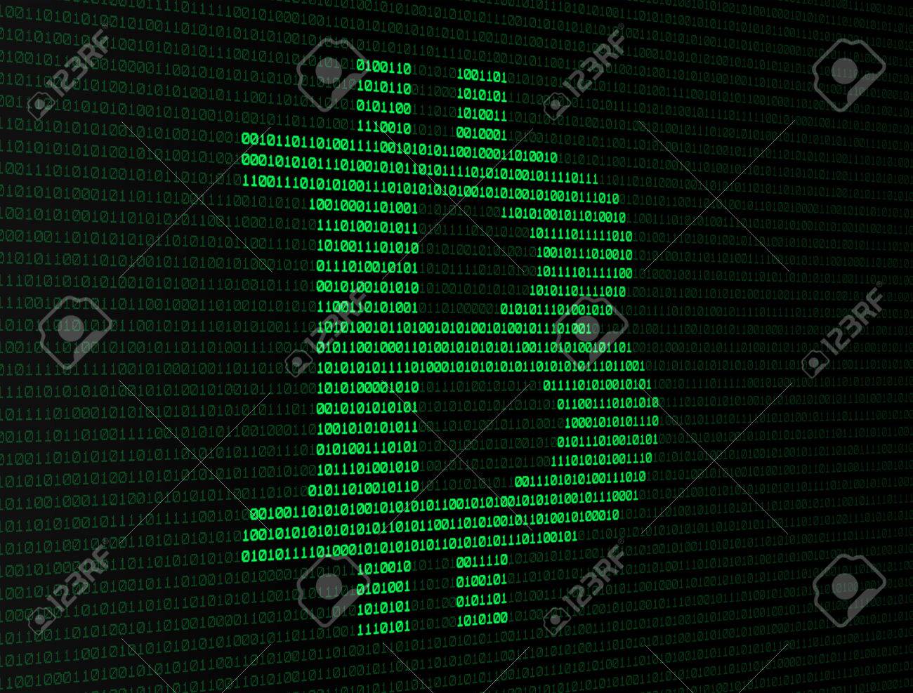 Bitcoin バイナリ番号の写真素材・画像素材 Image 26621440