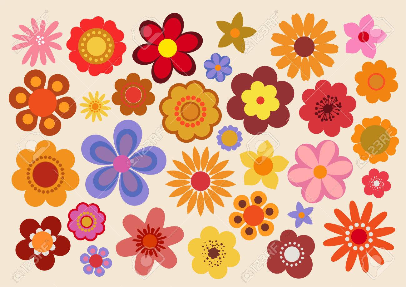 60s floral