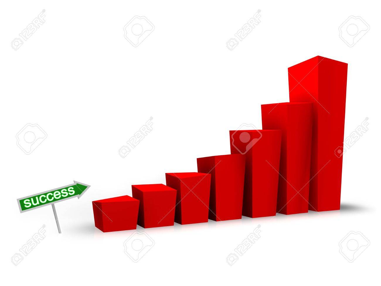 6822446-red-steadily-rising-graph-the-gr