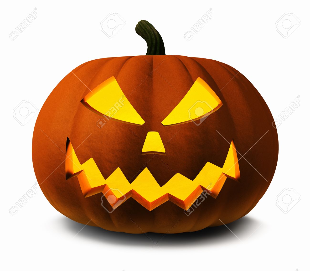 Download Scary Jack O Lantern Halloween Pumpkin 3d Illustration Stock Photo Picture And Royalty Free Image Image 10942703