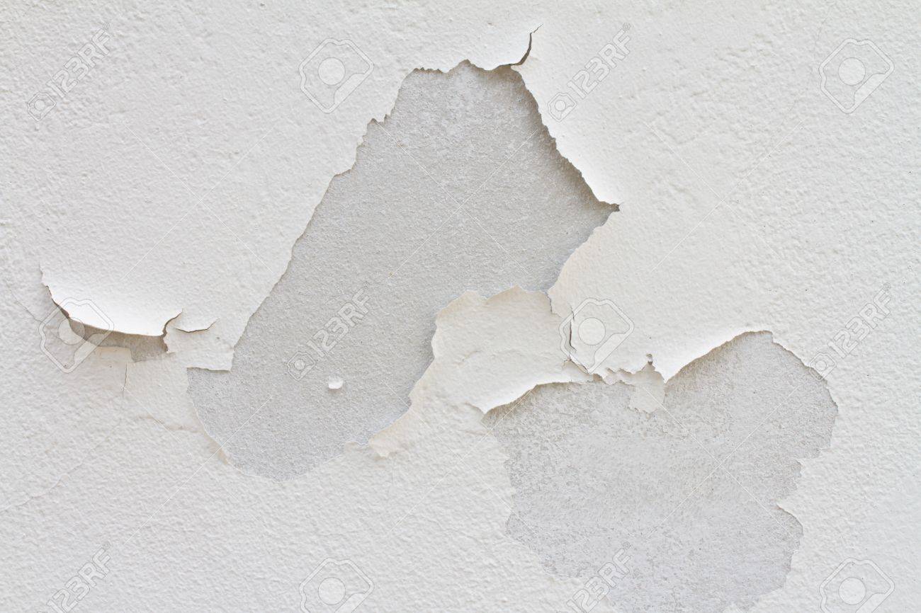 Дефекты побелки на стенах