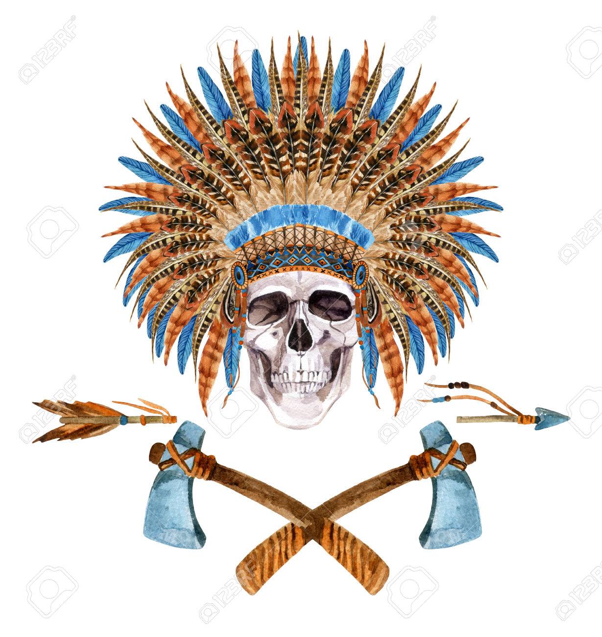 レビュー高評価の商品 インディアン 水彩画 ネイティブアメリカン その他 Www Marinemastertrailers Com