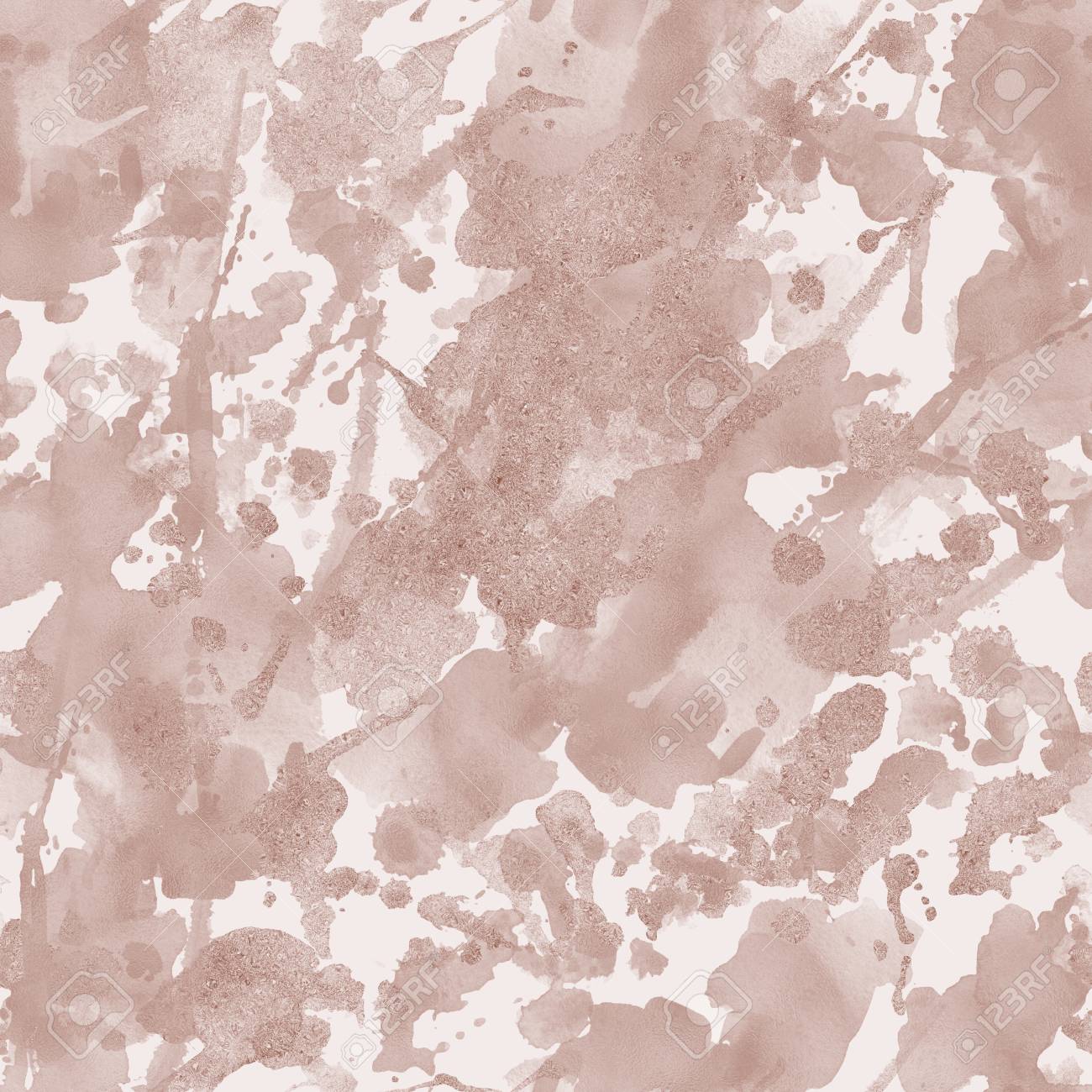 Shiny Rose Gold Marble Foil Texture Background Marbleized