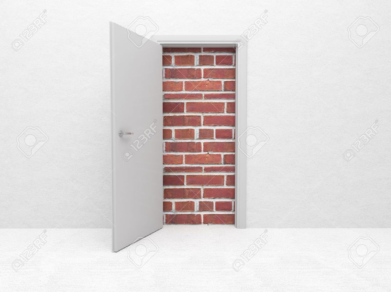 Open White Door Open White Door