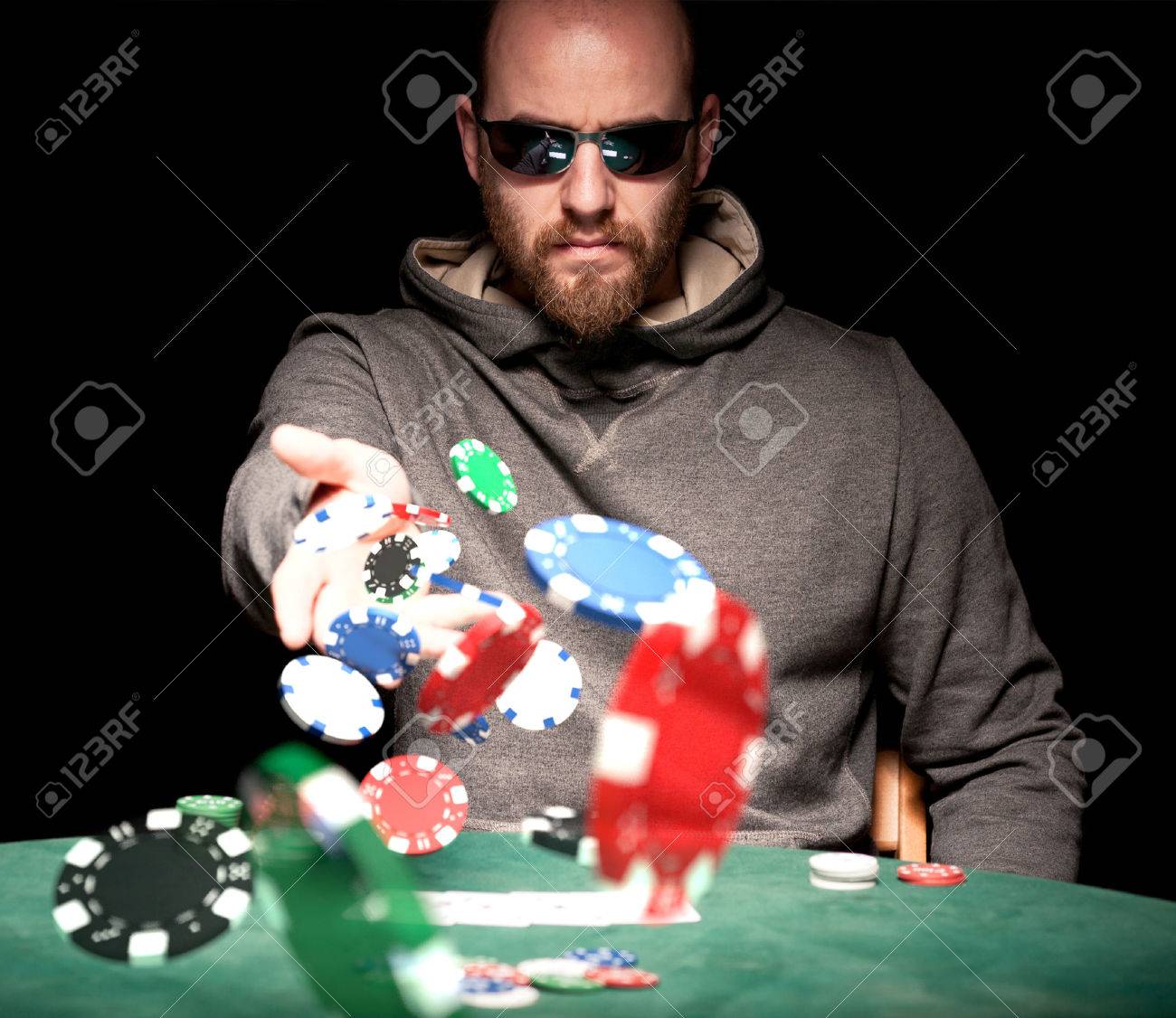poker player sunglasses