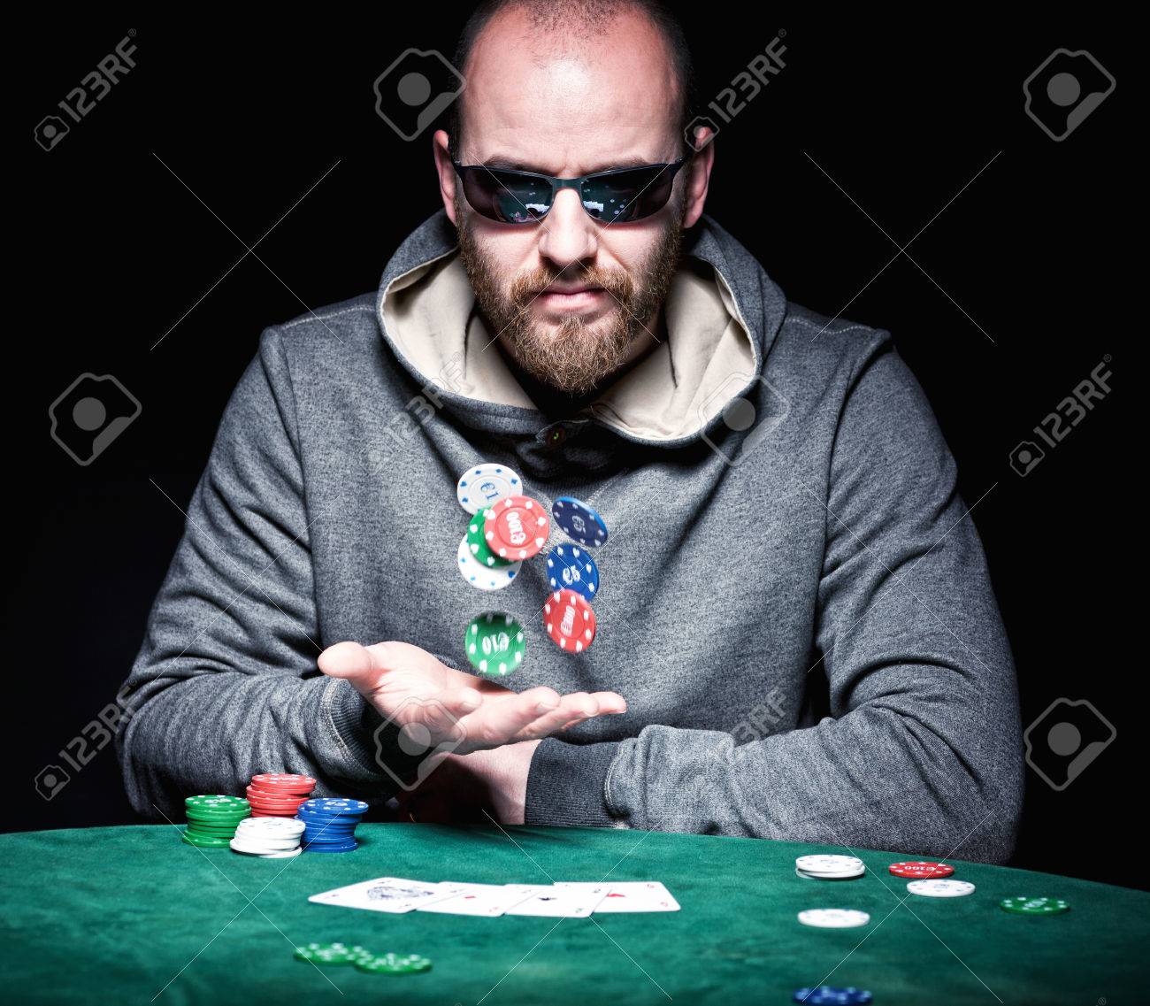 poker player sunglasses