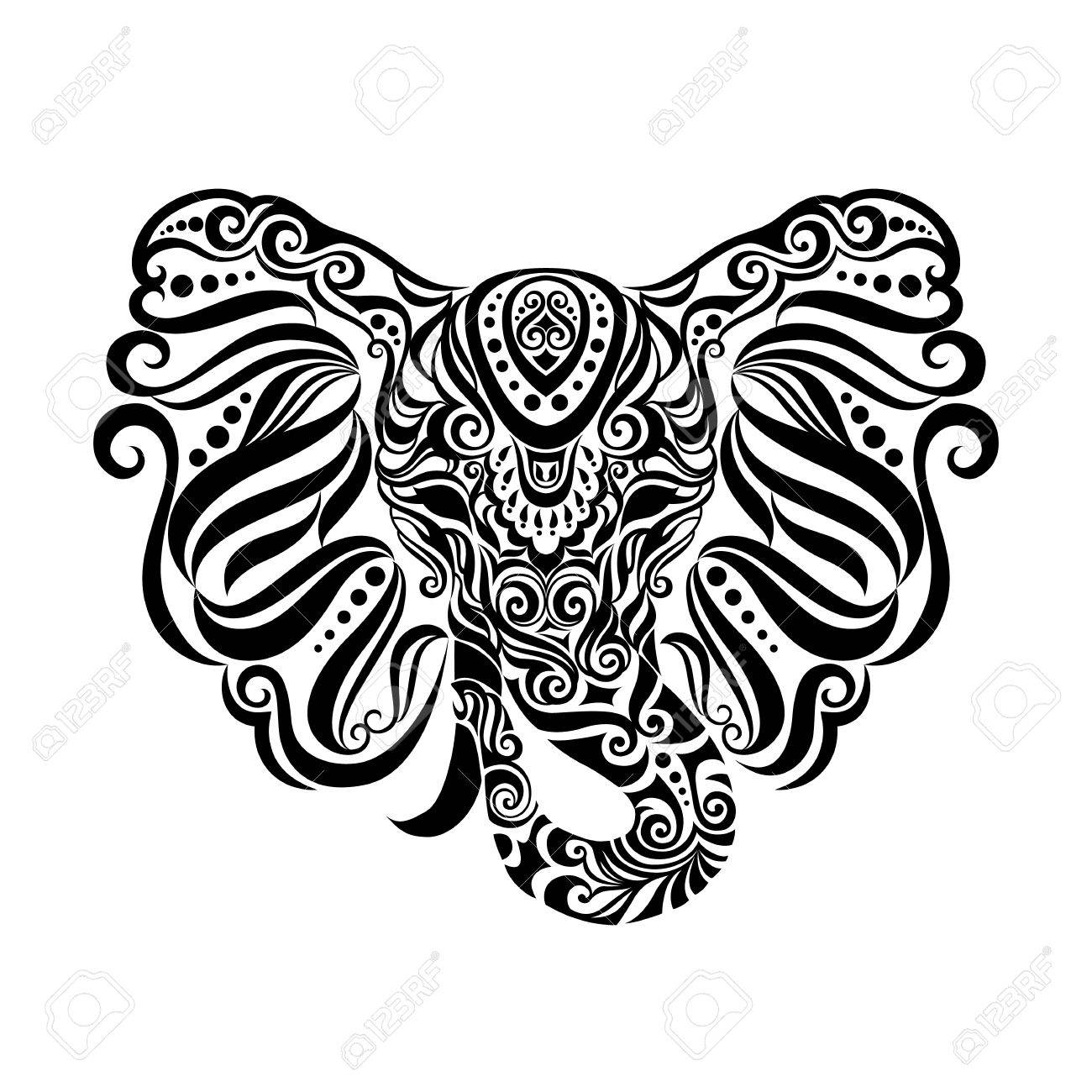 Free Free 235 Tribal Elephant Svg Free SVG PNG EPS DXF File