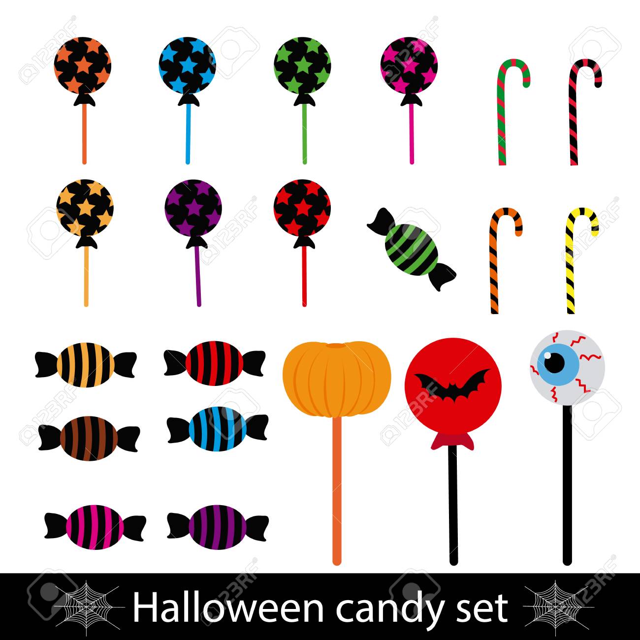 Icone De Bonbons Halloween Clip Art Libres De Droits Vecteurs Et Illustration Image