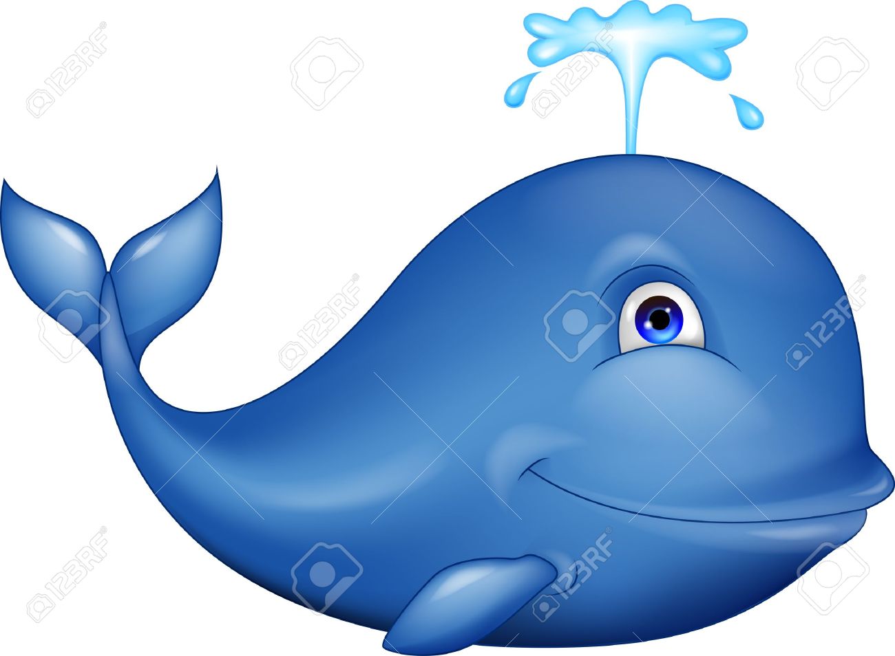 Blue Whale Cartoon Royalty Free SVG, Cliparts, Vectors, and Stock  Illustration. Image 16496599., image size:1300x954