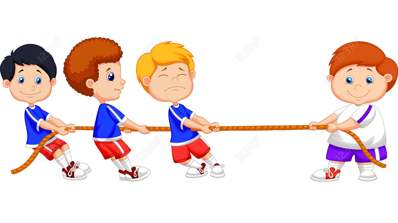 playing kids cartoon