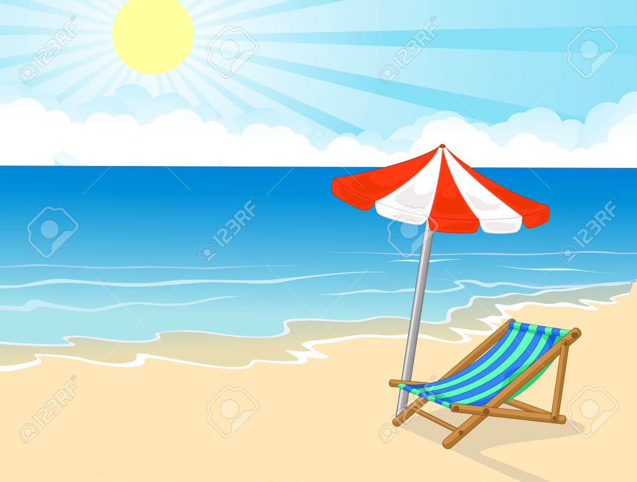 Featured image of post Cartoon Beach Chair Clipart Beach cartoon chair vector cartoon and more resources at freedesignfile com