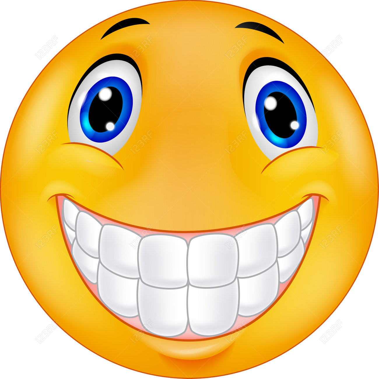 happy face cartoon clip art