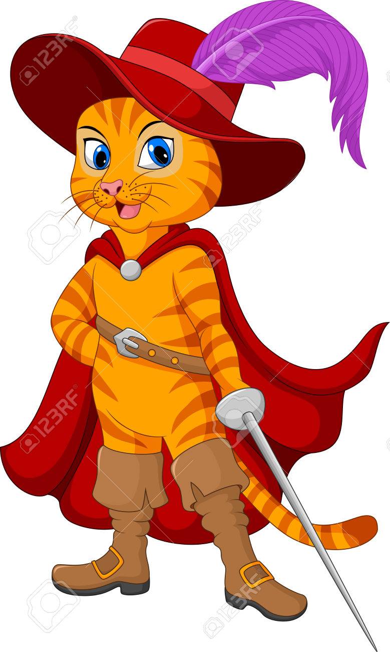 Vector Illustration Of Cartoon Puss In Boot Royalty Free Cliparts Vectors And Stock Illustration Image