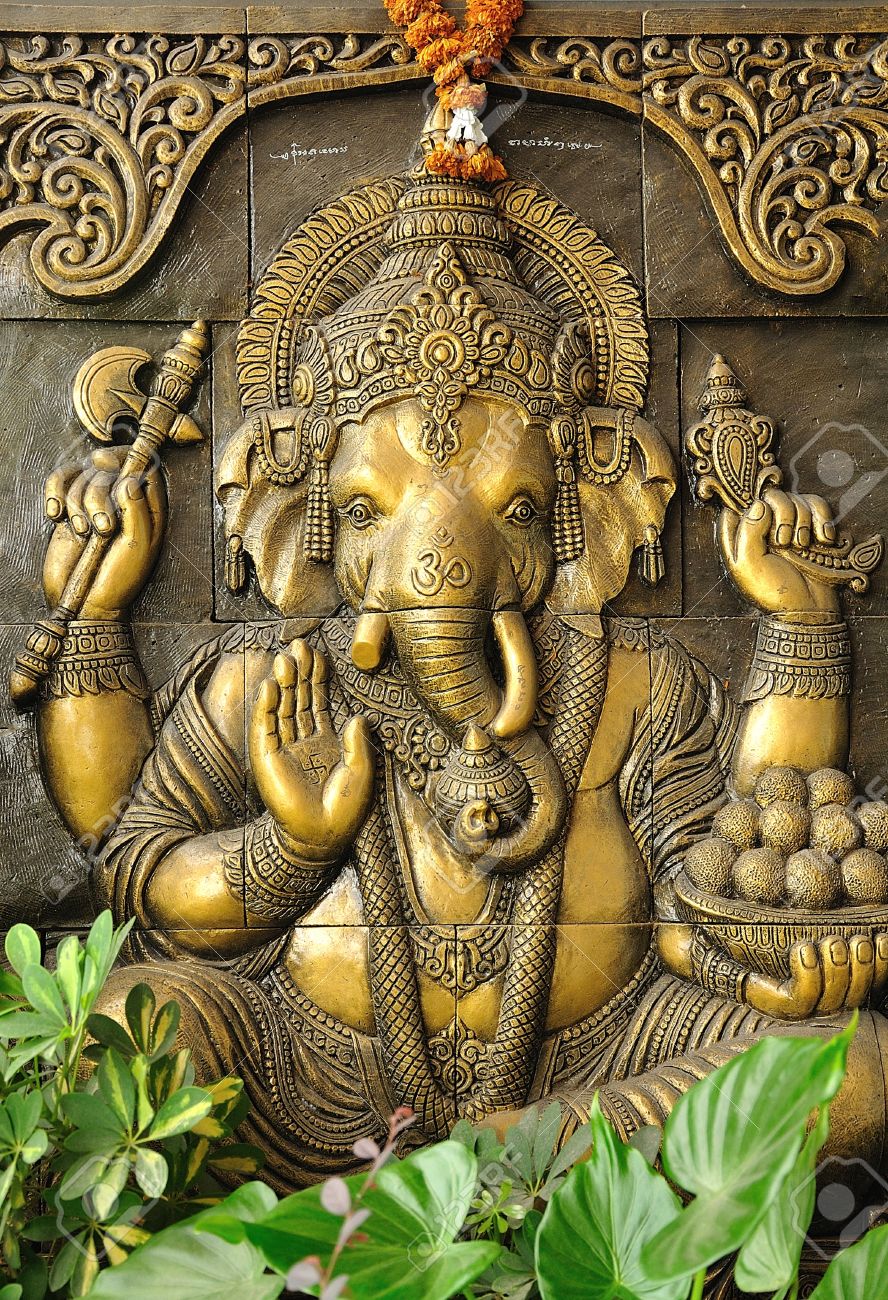 インドの神様ガネーシャの写真素材・画像素材 Image 10092130