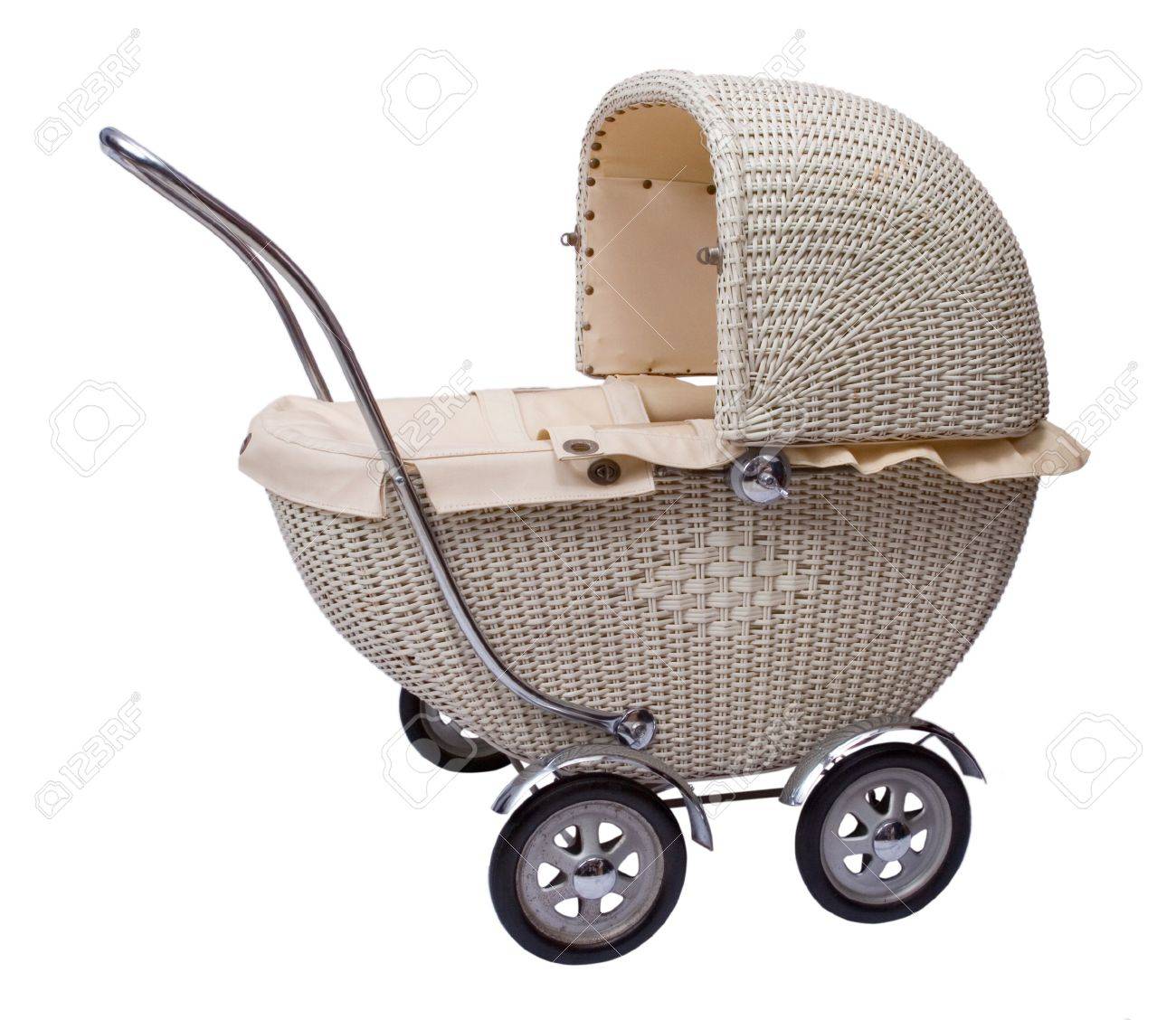 vintage doll buggy
