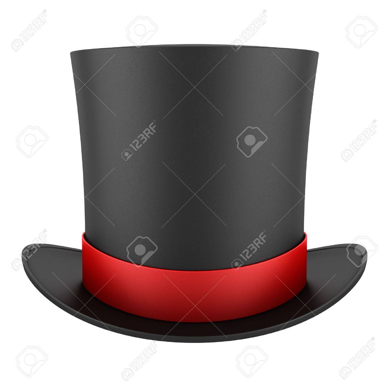 red top hat