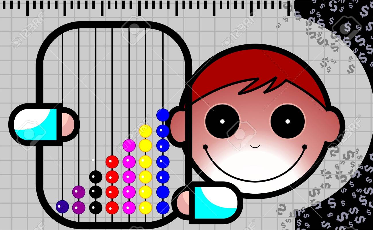 彼のそろばんを示す少年のイラスト の写真素材 画像素材 Image 330 彼のそろばんを示す少年のイラスト の写真素材 画像素材 Image 330