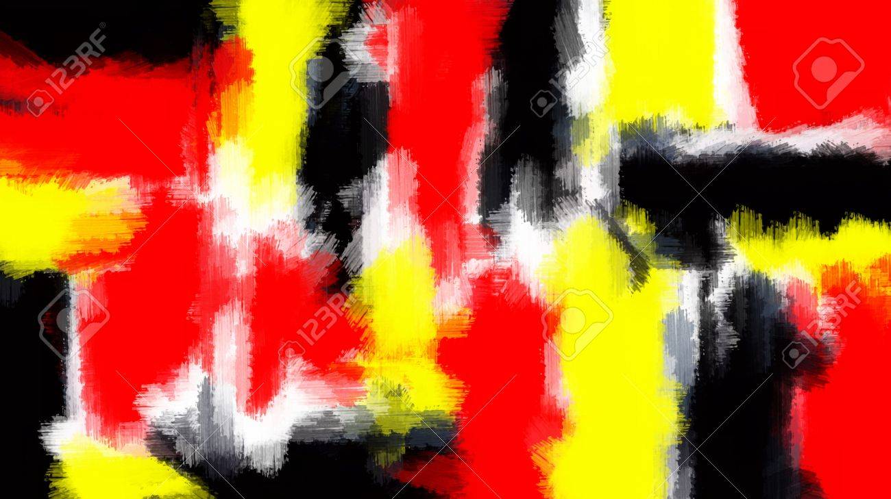 Red Yellow And Black Painting Texture With White Background Stock Photo Picture And Royalty Free Image Image 61897053