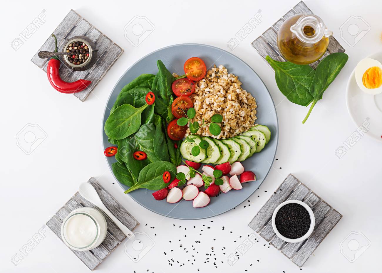 Veganes Diätmenü