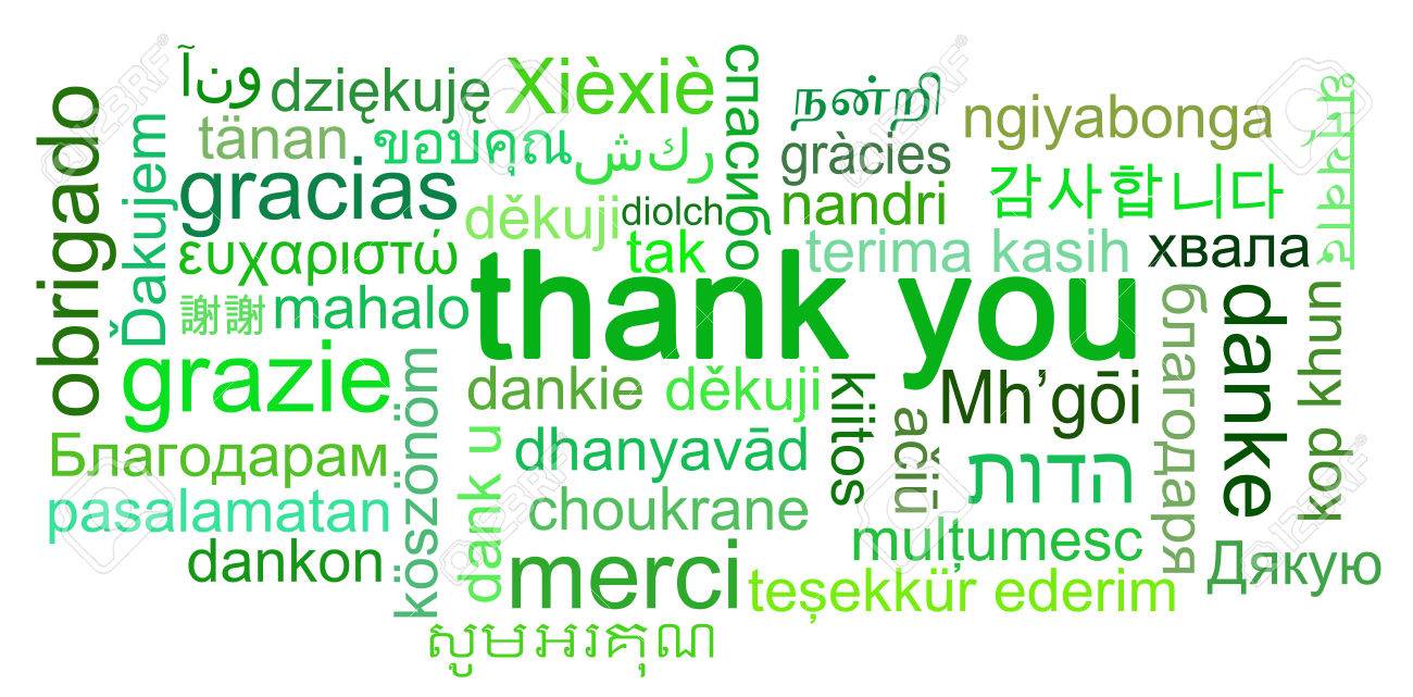 Image result for THANK YOU 50 LANGUAGES