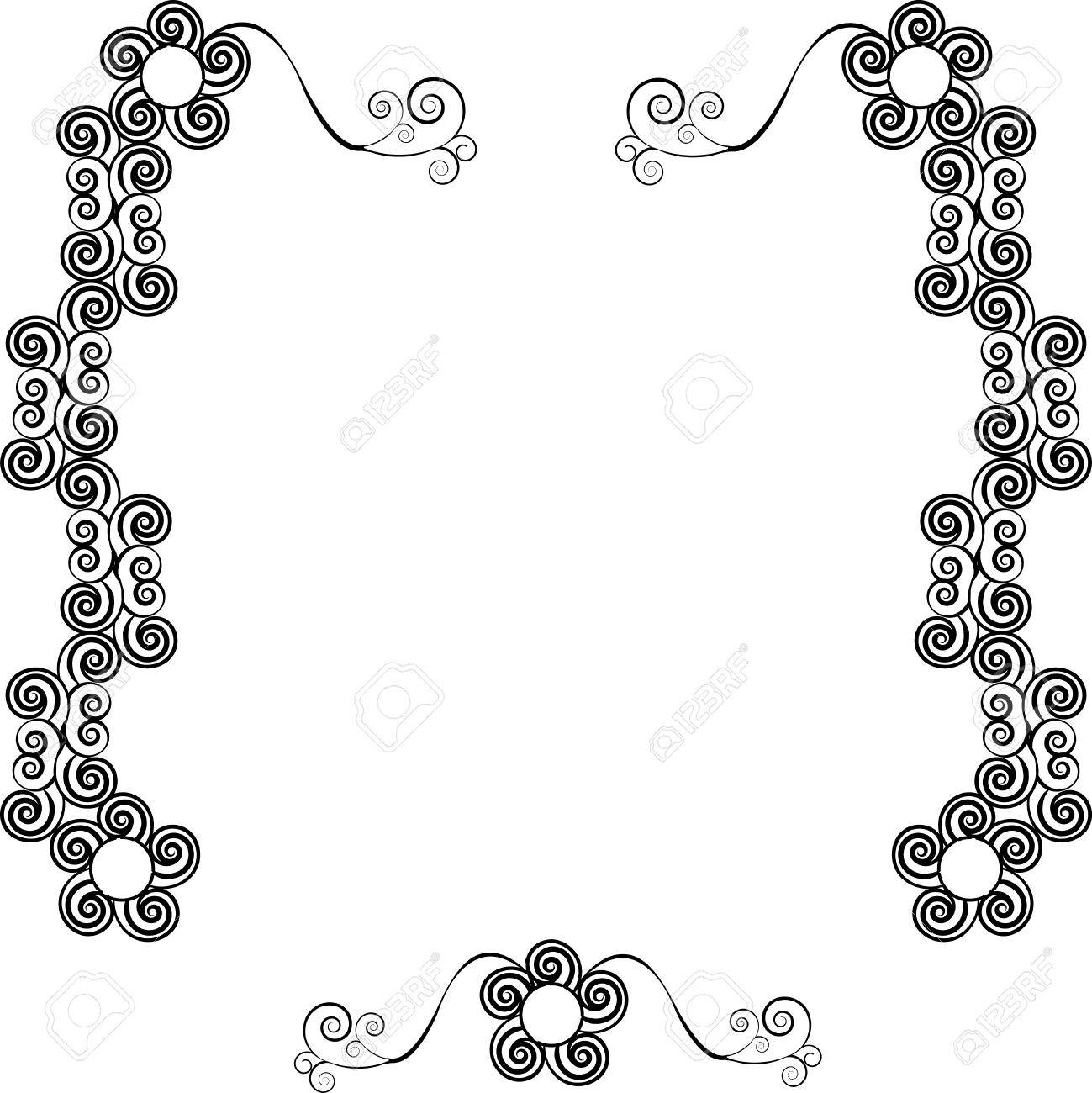 text swirls
