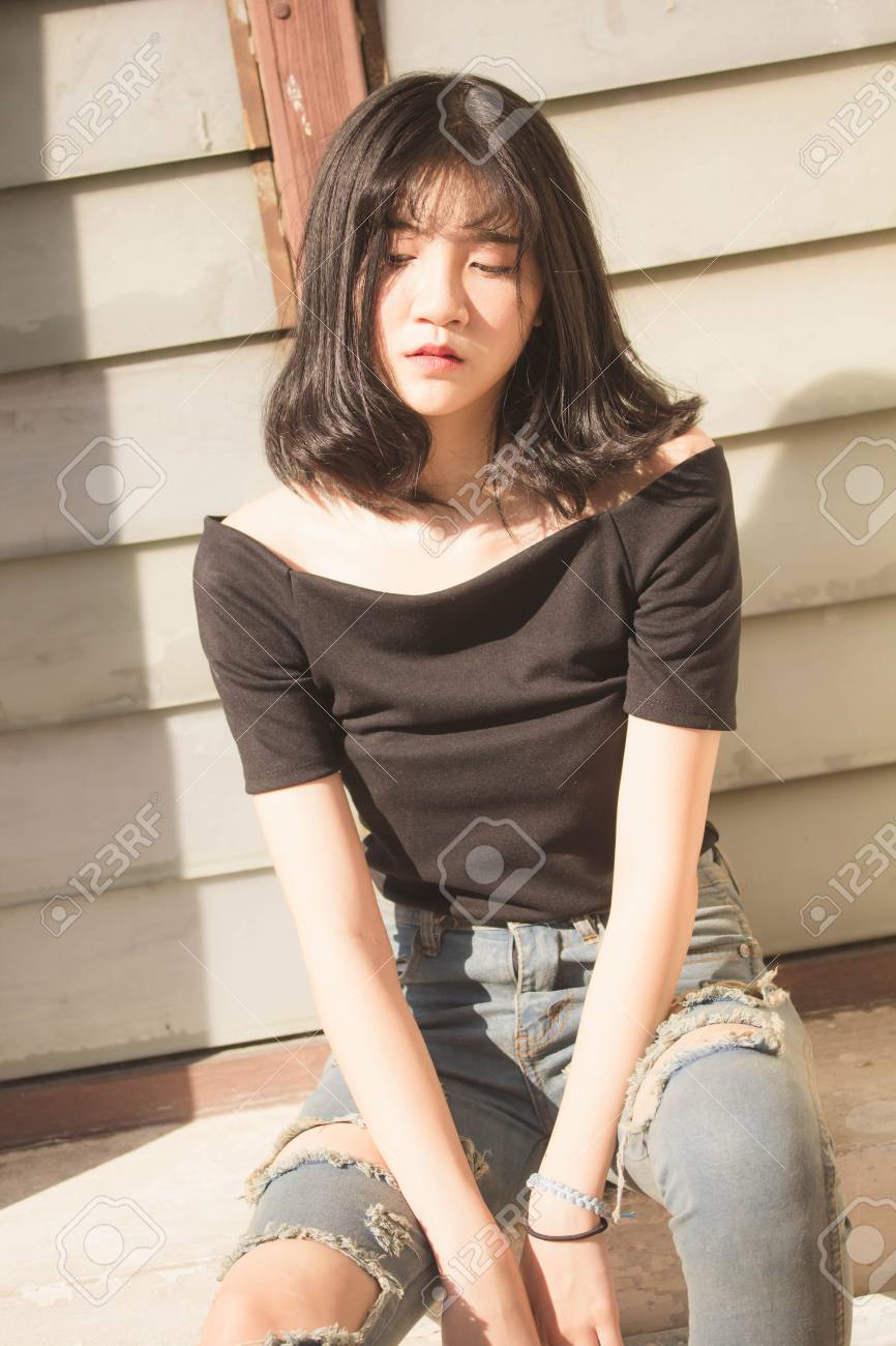 Portrait Of Vietnam High School Teen Beautiful Girl Happy In Vintage Style Stock Photo 75918494 Portrait Of Vietnam High School Teen Beautiful Girl Happy In Vintage Style Stock Photo 75918494