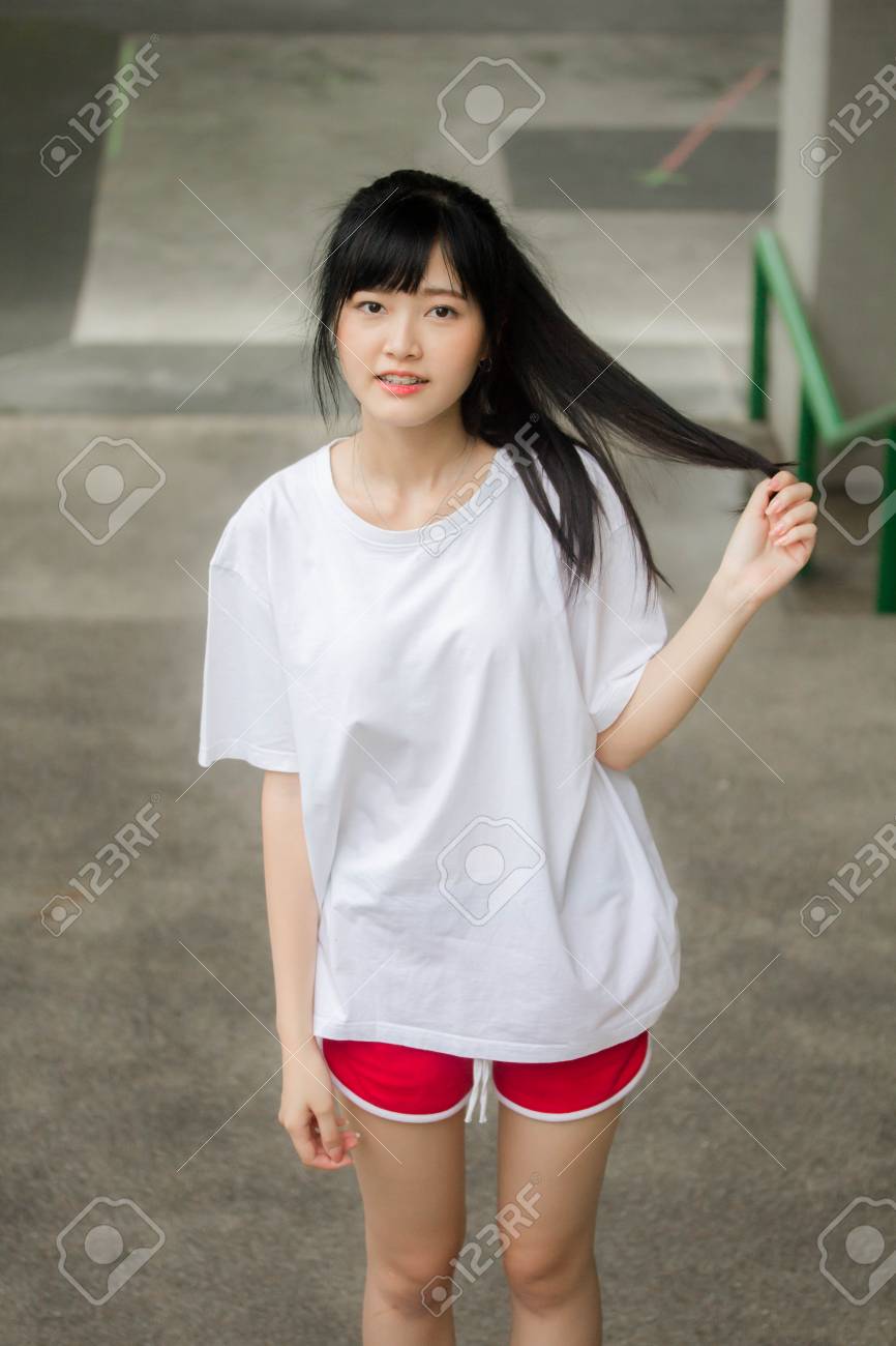 Beautiful Japanese School Girl