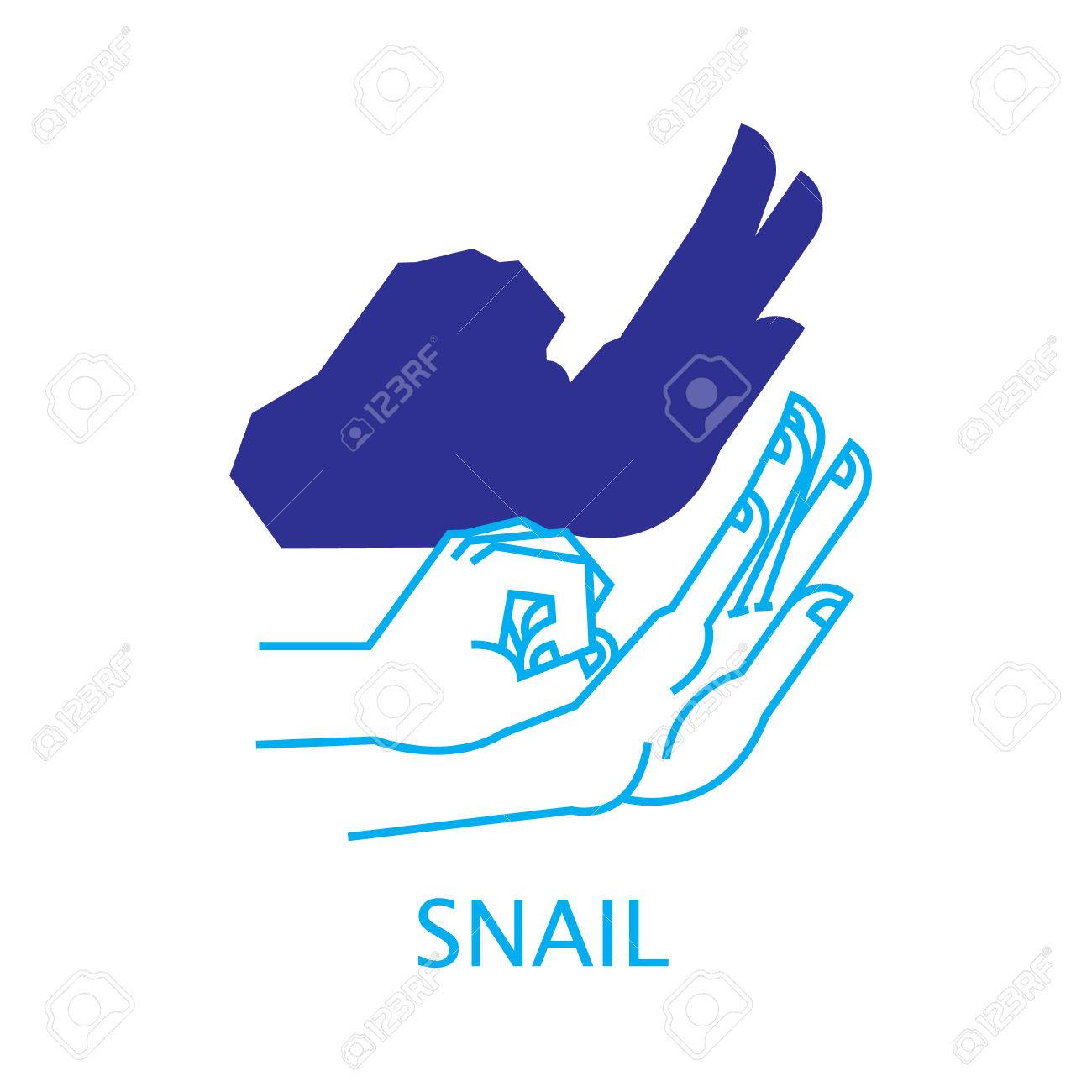 snail hand puppet