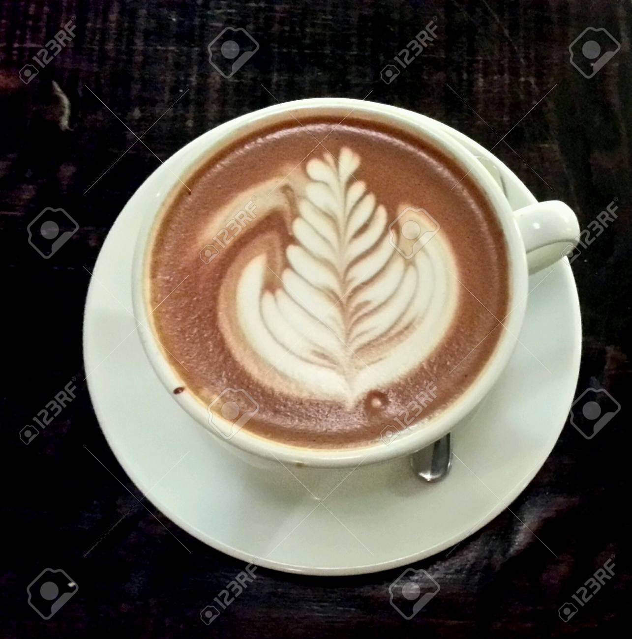 コーヒー アート の写真素材 画像素材 Image