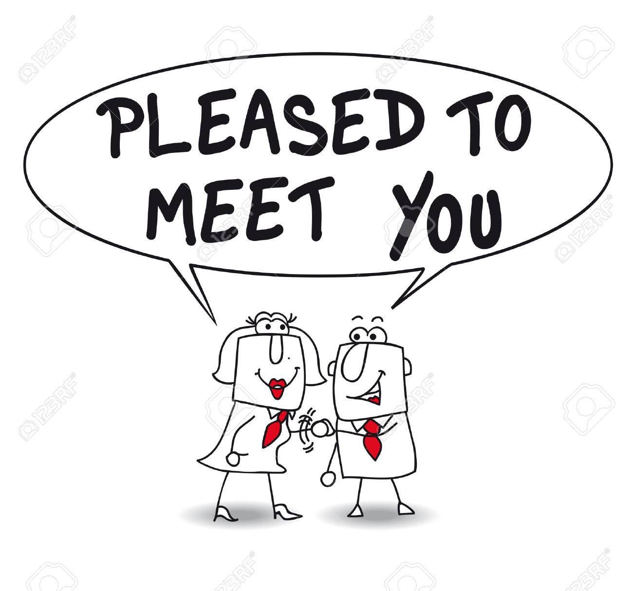 ravie de vous avoir rencontrer