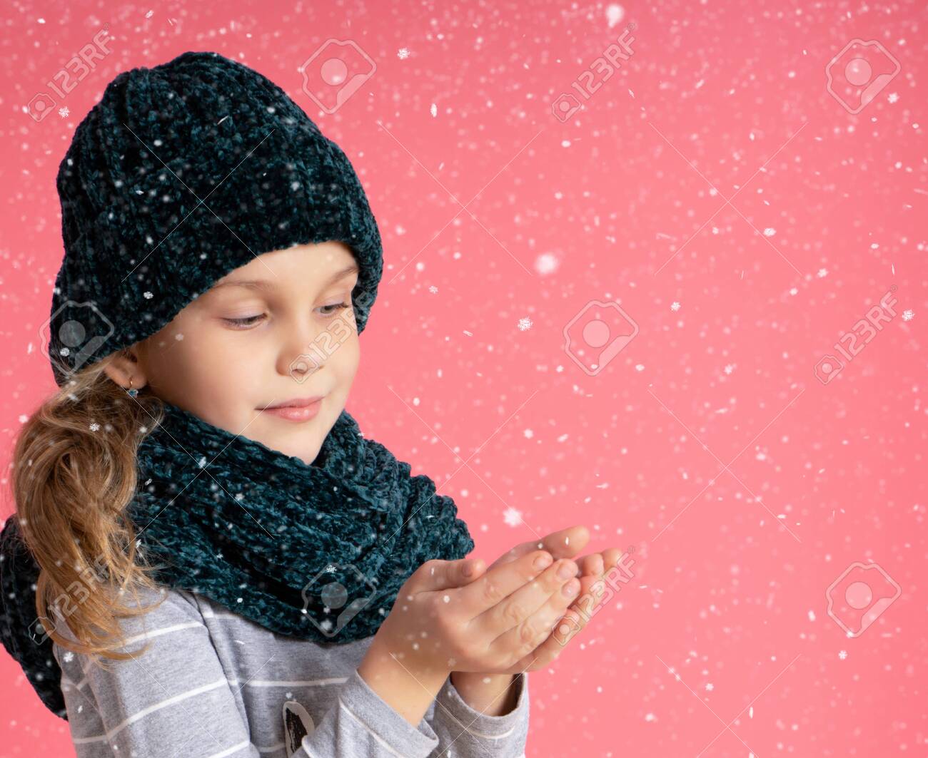toddler girl hat and scarf