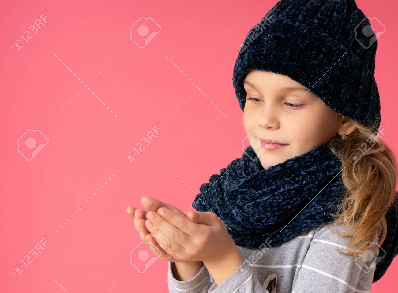 toddler girl hat and scarf