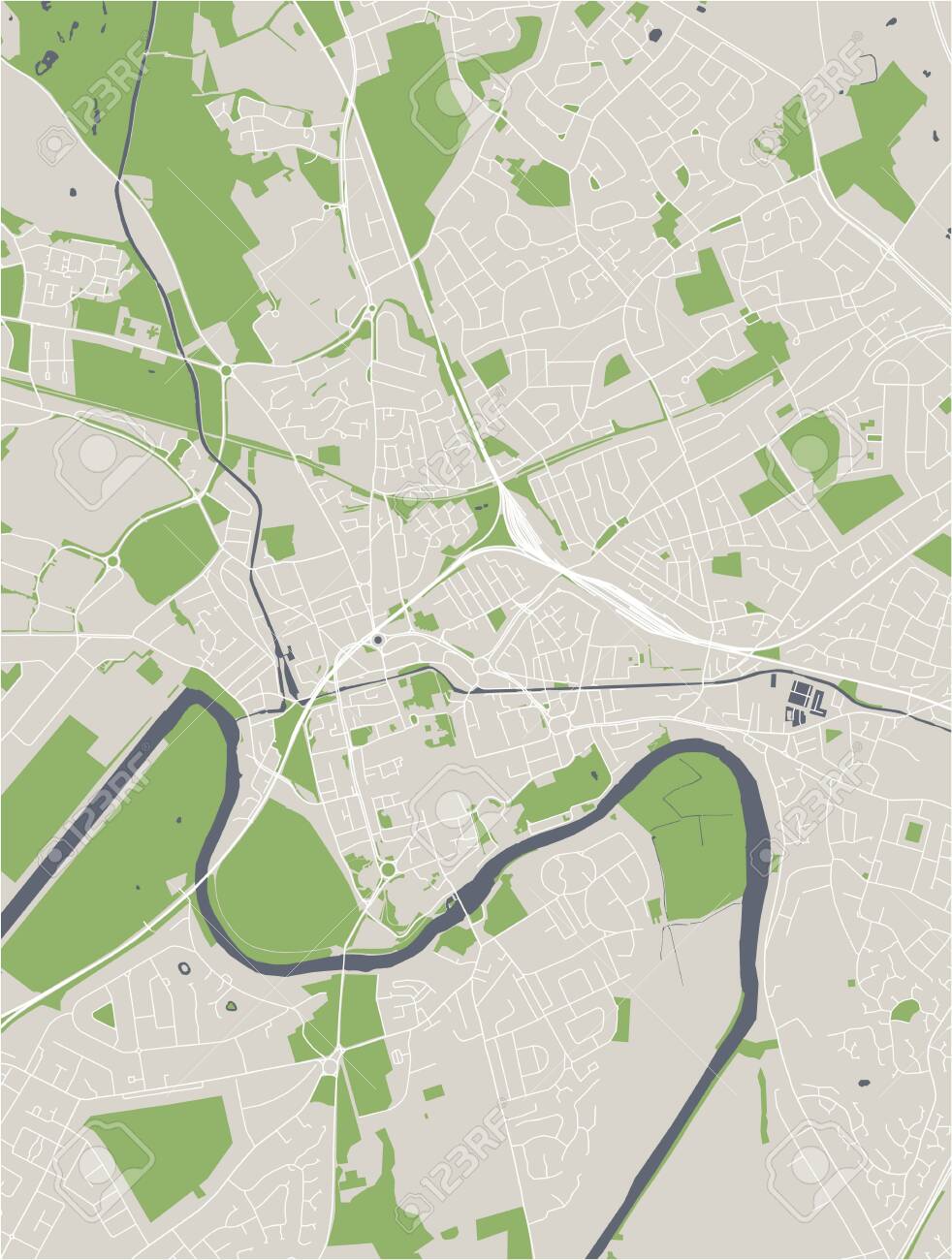 Get Simple Map Of North West England Pictures