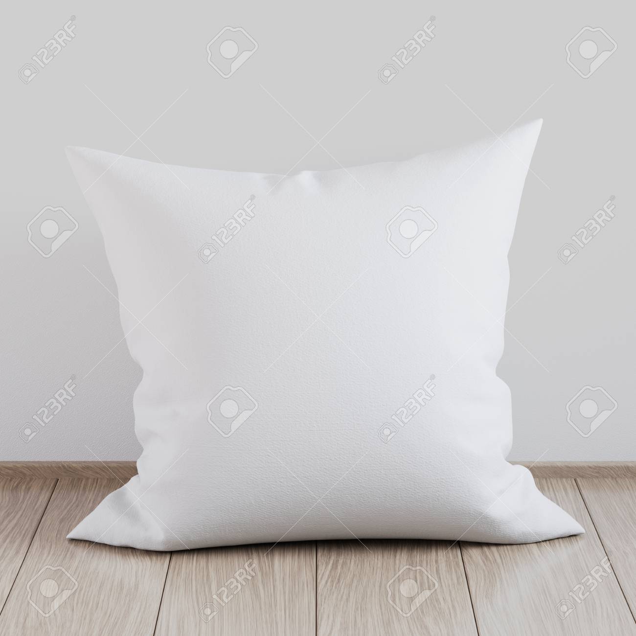 white square pillow