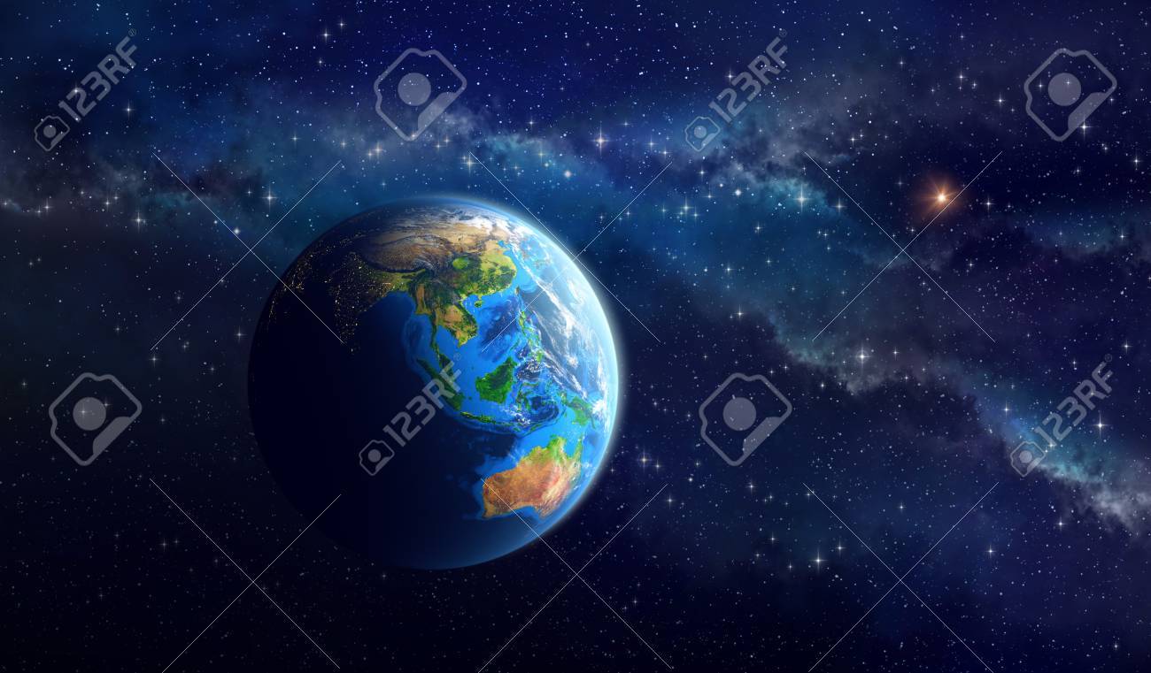 ガラス 小物入れ サインあり 宇宙 アース 地中海 海底 惑星 地球