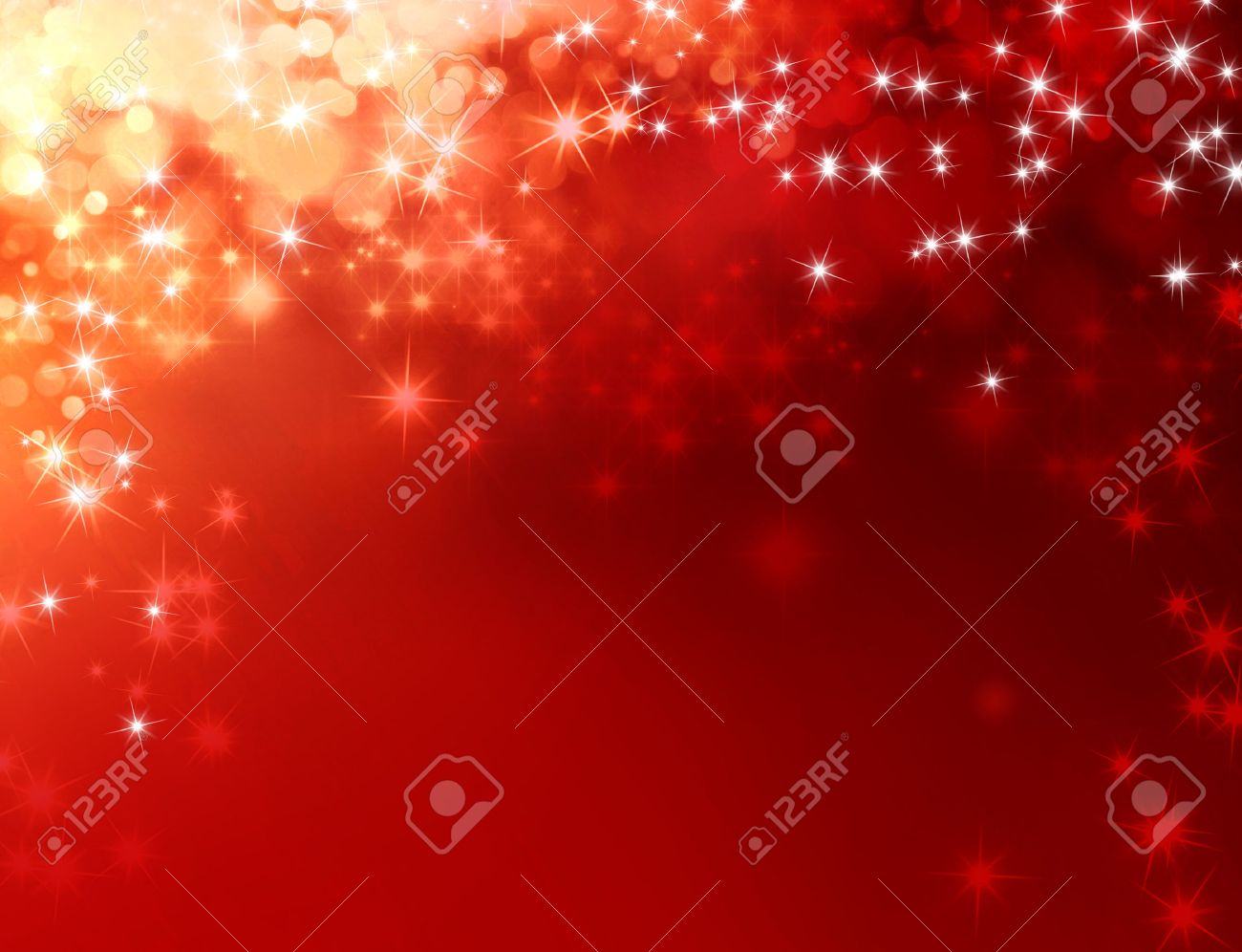 雨が降ってスターライトと光沢のある赤い背景 の写真素材 画像素材 Image 4594