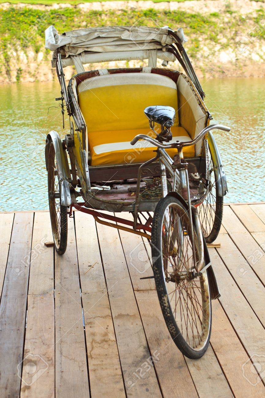 antique tricycle