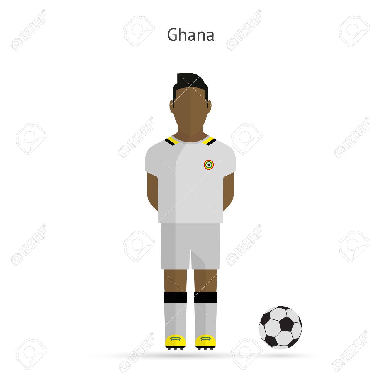 国民のフットボールのプレーヤー ガーナのサッカー チームのユニフォーム ベクトル イラスト のイラスト素材 ベクタ Image 国民のフットボールのプレーヤー ガーナのサッカー チームのユニフォーム ベクトル イラスト のイラスト素材 ベクタ Image