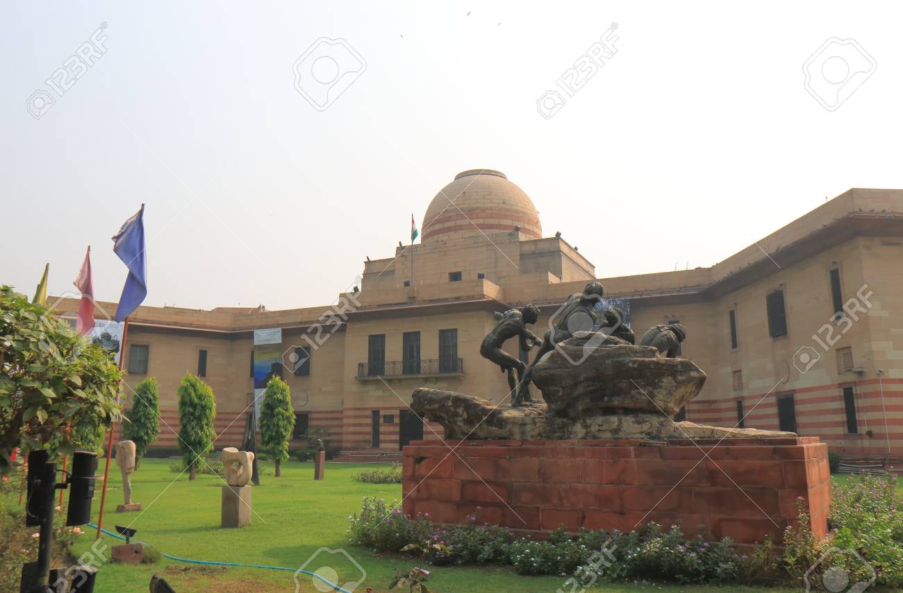 New Delhi India October 26 2017 National Gallery Of Modern