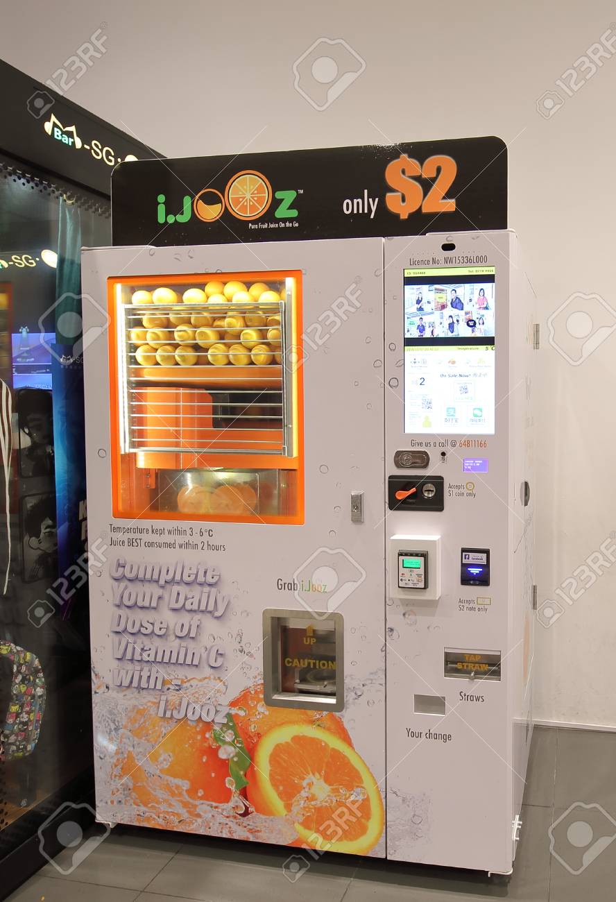 fresh juice vending machine