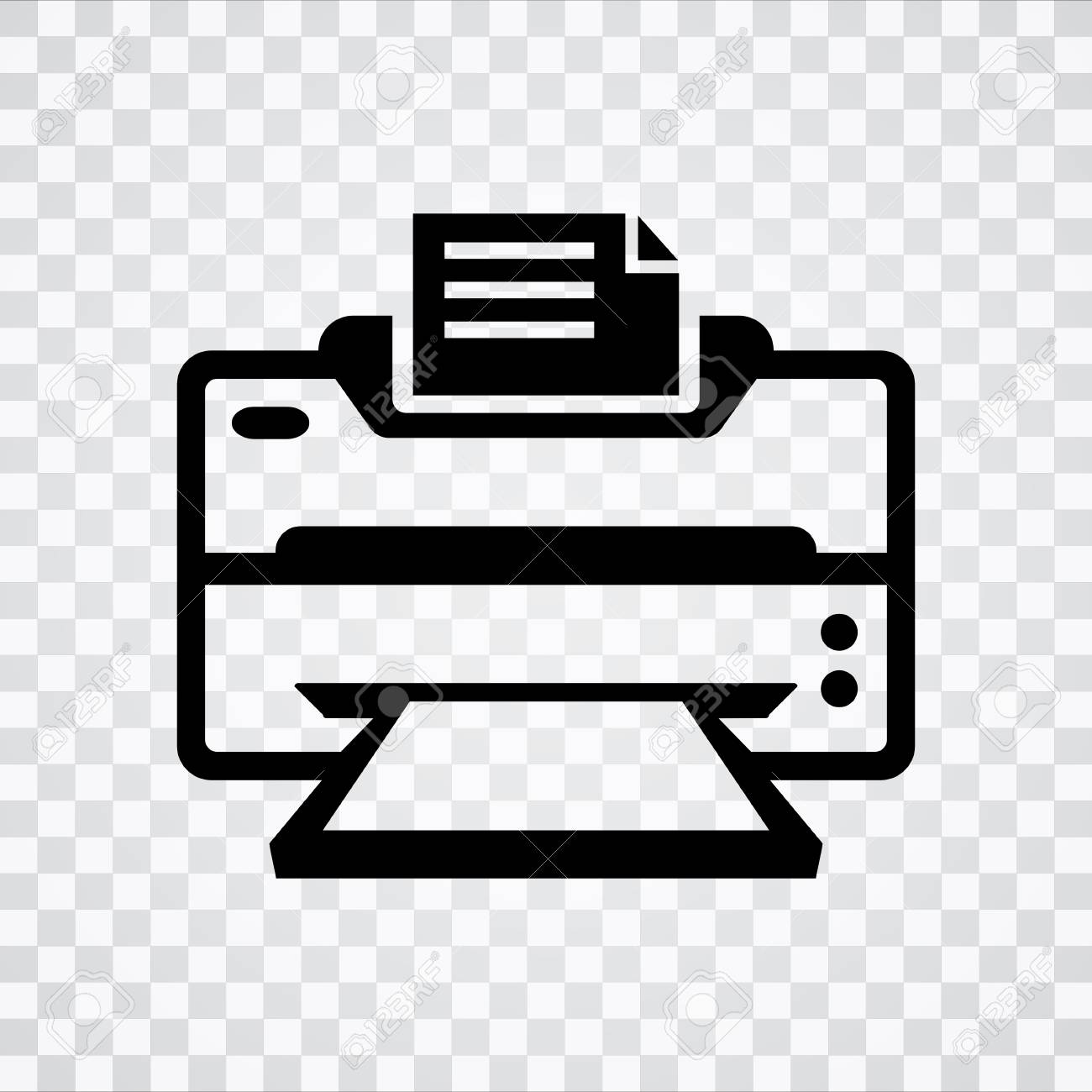 Printer Icon. Printing Symbol. Print Button Royalty Free SVG, Cliparts,  Vectors, and Stock Illustration. Image 81207258., image size:1300x1300
