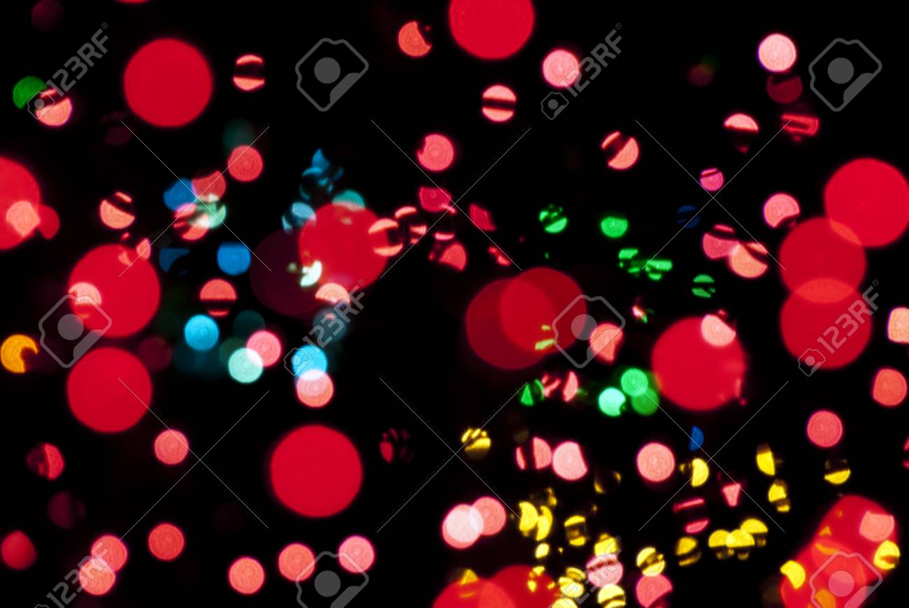 赤 黄色 青 および緑焦点ボケ オーブからの抄録 の写真素材 画像素材 Image 30101808