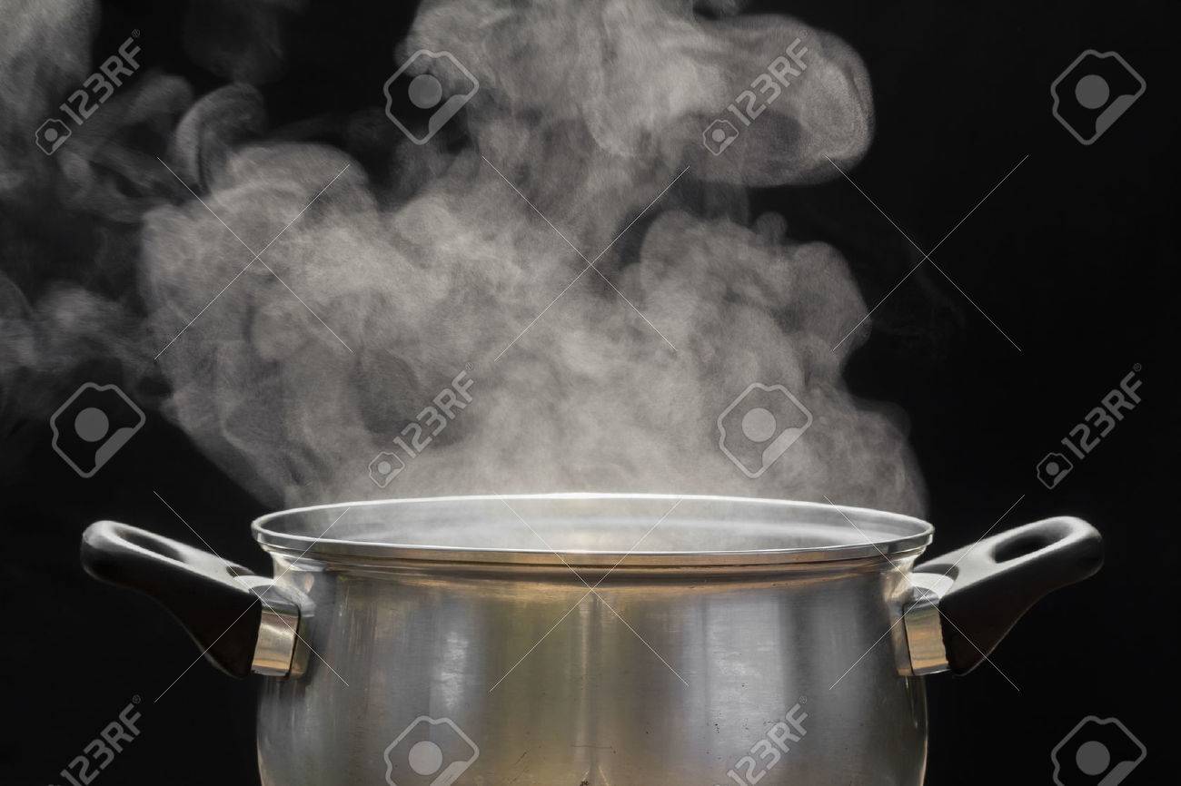 Steam Over Cooking Pot Stock Photo Picture And Royalty Free Image Image 49927000
