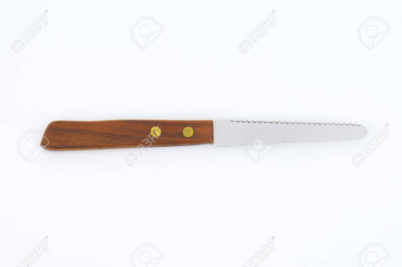 Knife Serrated On Both Sides Stock Photo Picture And Royalty Free Image Image 53291645