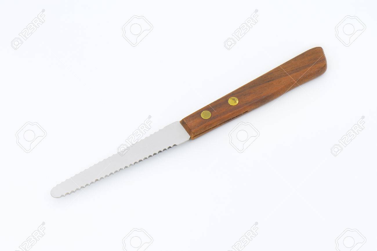 Knife Serrated On Both Sides Stock Photo Picture And Royalty Free Image Image 53291917