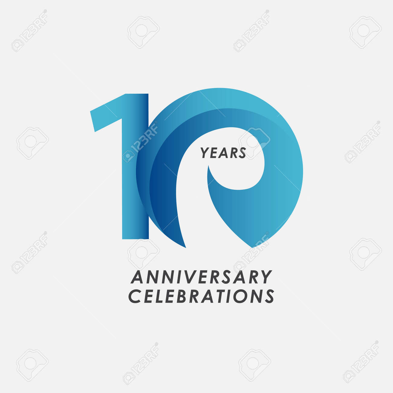 10 Years Anniversary Celebrations Vector Template Design Illustration - 163697991 10 Years Anniversary Celebrations Vector Template Design Illustration - 163697991